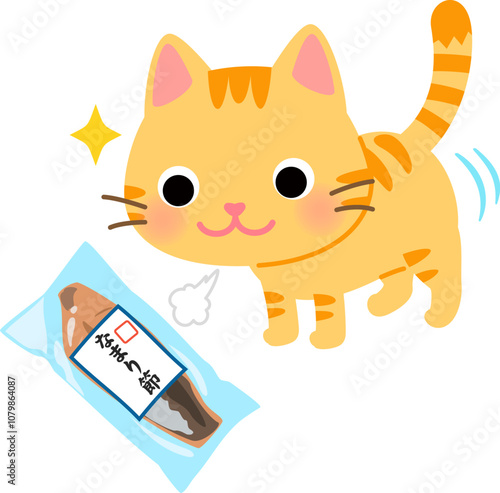 なまり節パックに興味がある猫