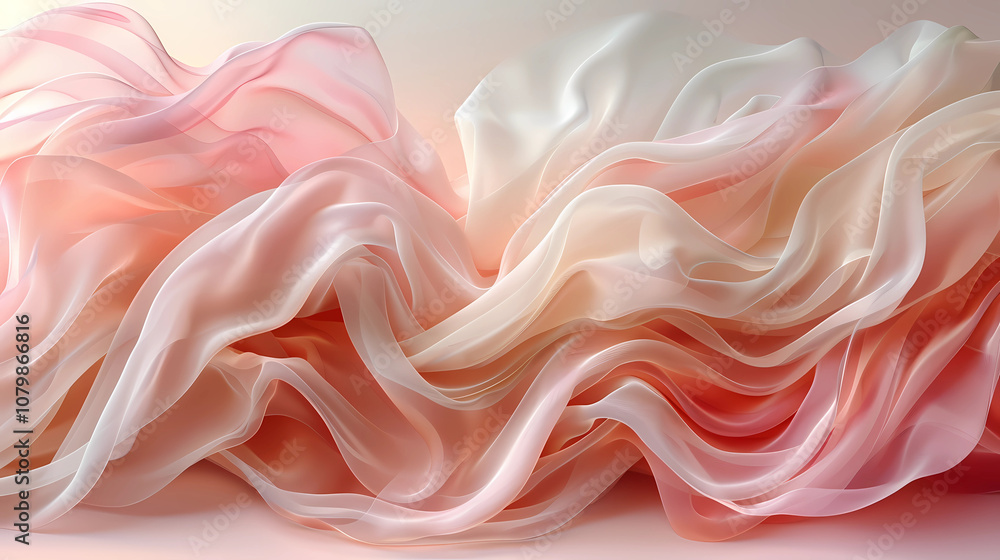 Obraz premium pink and white