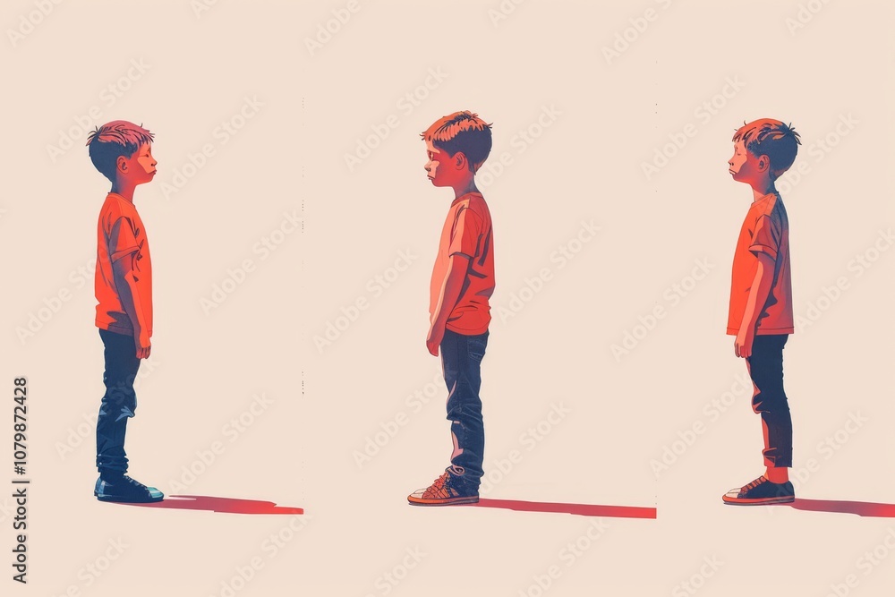 Obraz premium a child facing the consequences