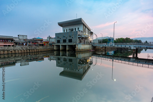 bridge over the river