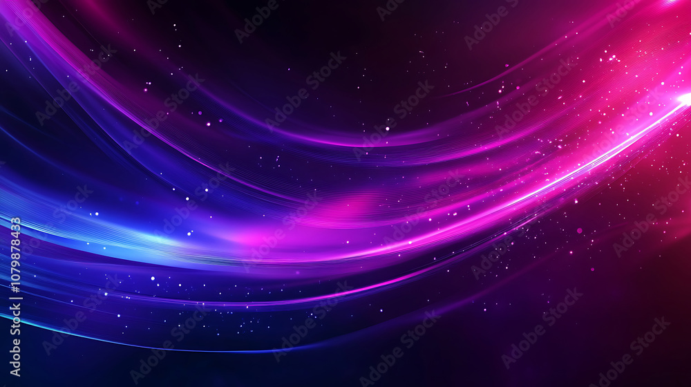 Fototapeta premium Technology Network Background. 