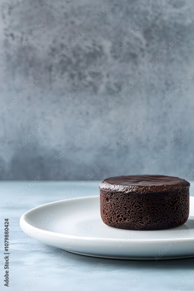 Elegant Chocolate Delicacy: A Sweet Symphony on Blue Elegant Chocolate Delicacy: A Sweet Symphony on Blue