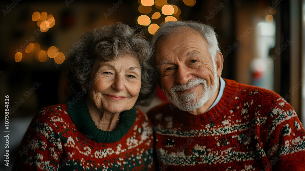 portrait of senior couple portrait of senior couple