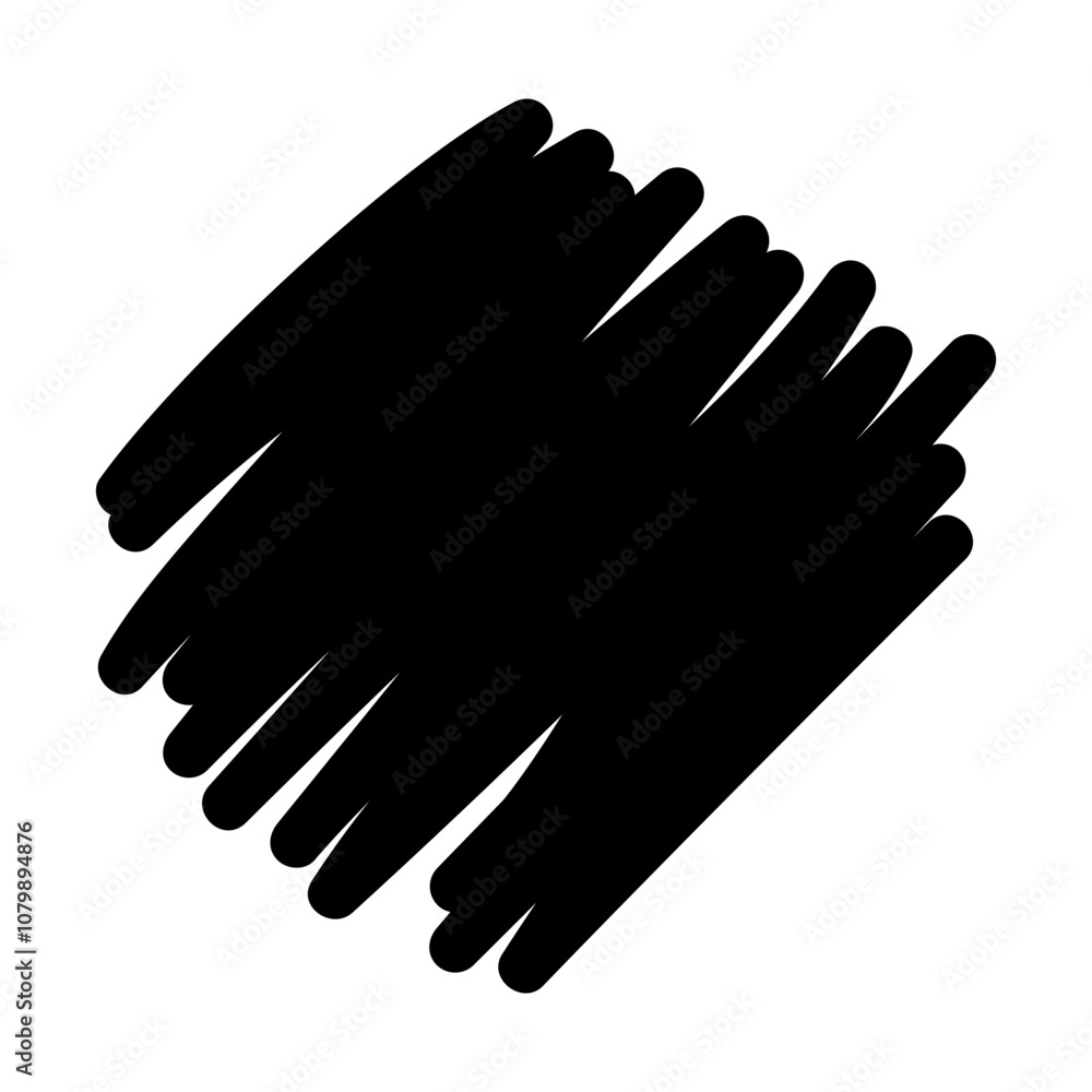 Fototapeta premium Blank Line Scribble