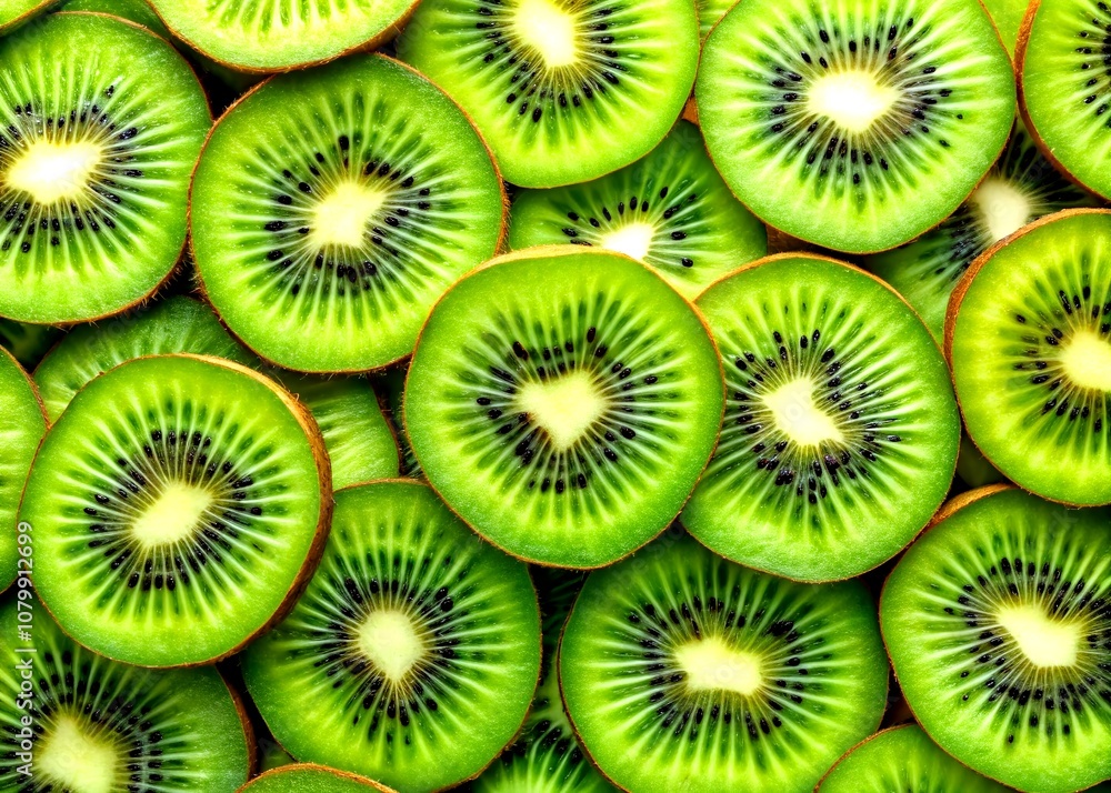Sleek and contemporary logo design with kiwi slices, providing blank space for text. Sleek and contemporary logo design with kiwi slices, providing blank space for text.