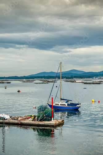 El Grove​​​ or Ogrobe​ ​ is a municipality and a peninsula located in the western part of the Salnés region, at the entrance to the Arosa estuary, in the northwest of Spain. Pontevedra, Galicia photo