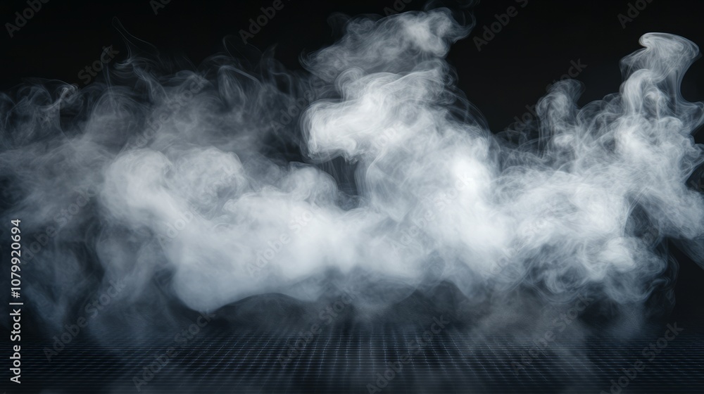 A thick, rounded white cloud with a gentle gradient of light at the top, floating on a black background A thick, rounded white cloud with a gentle gradient of light at the top, floating on a black background