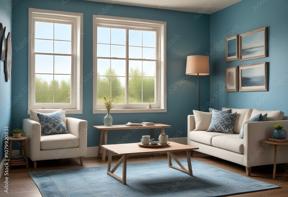Fototapeta premium modern living room