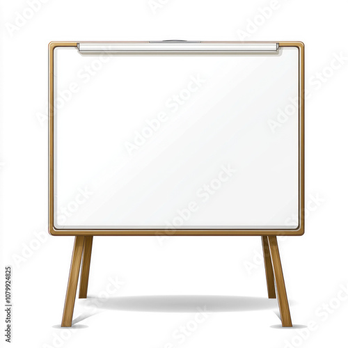 Presentation board with a sleek, professional design. isolated on transparent background