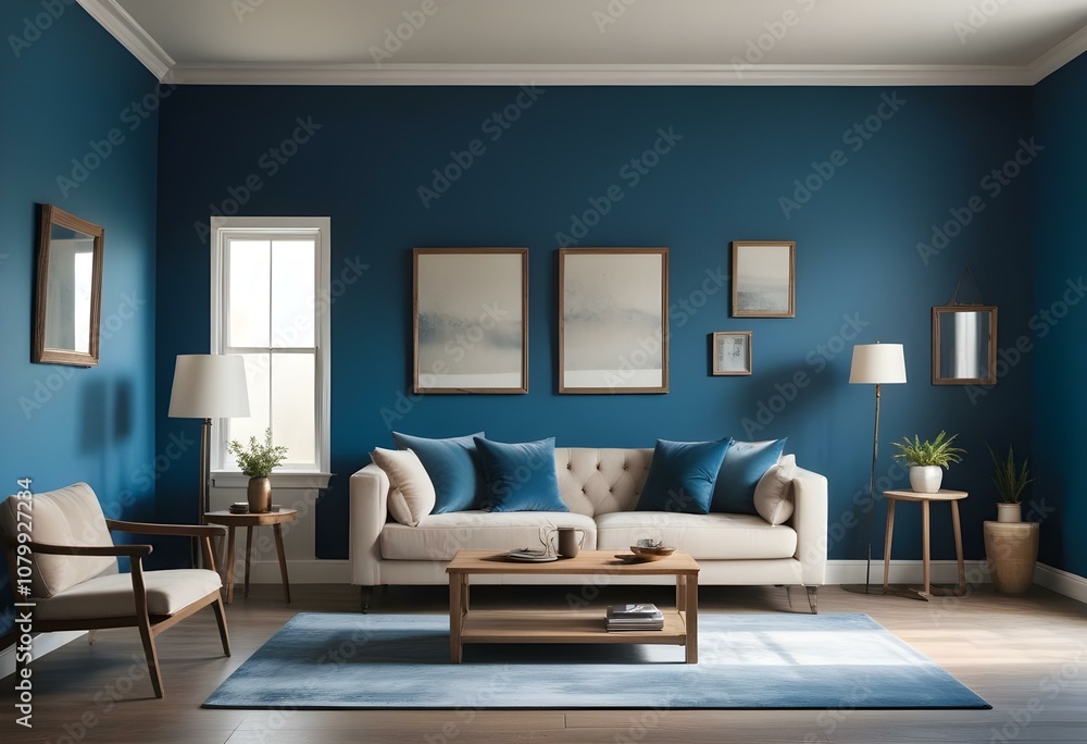 Fototapeta premium living room interior 