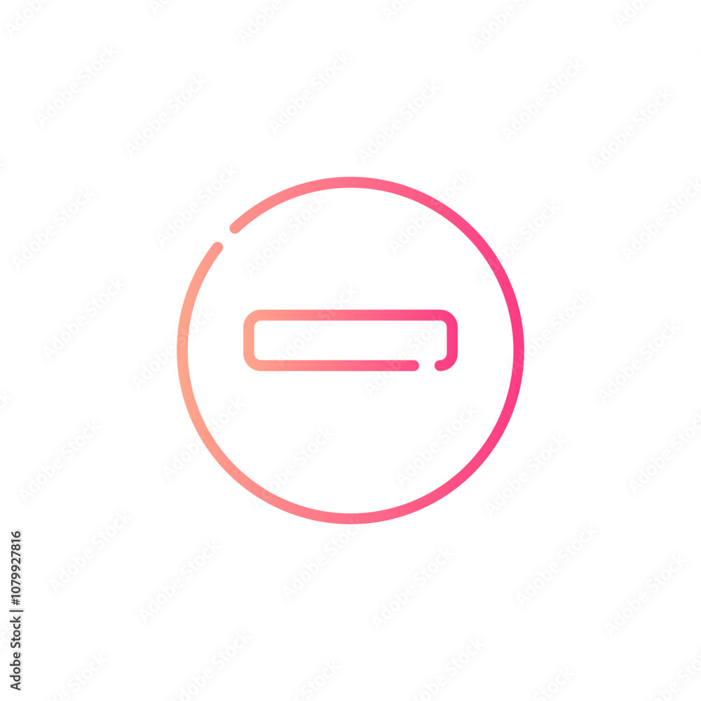 no entry gradient icon no entry gradient icon
