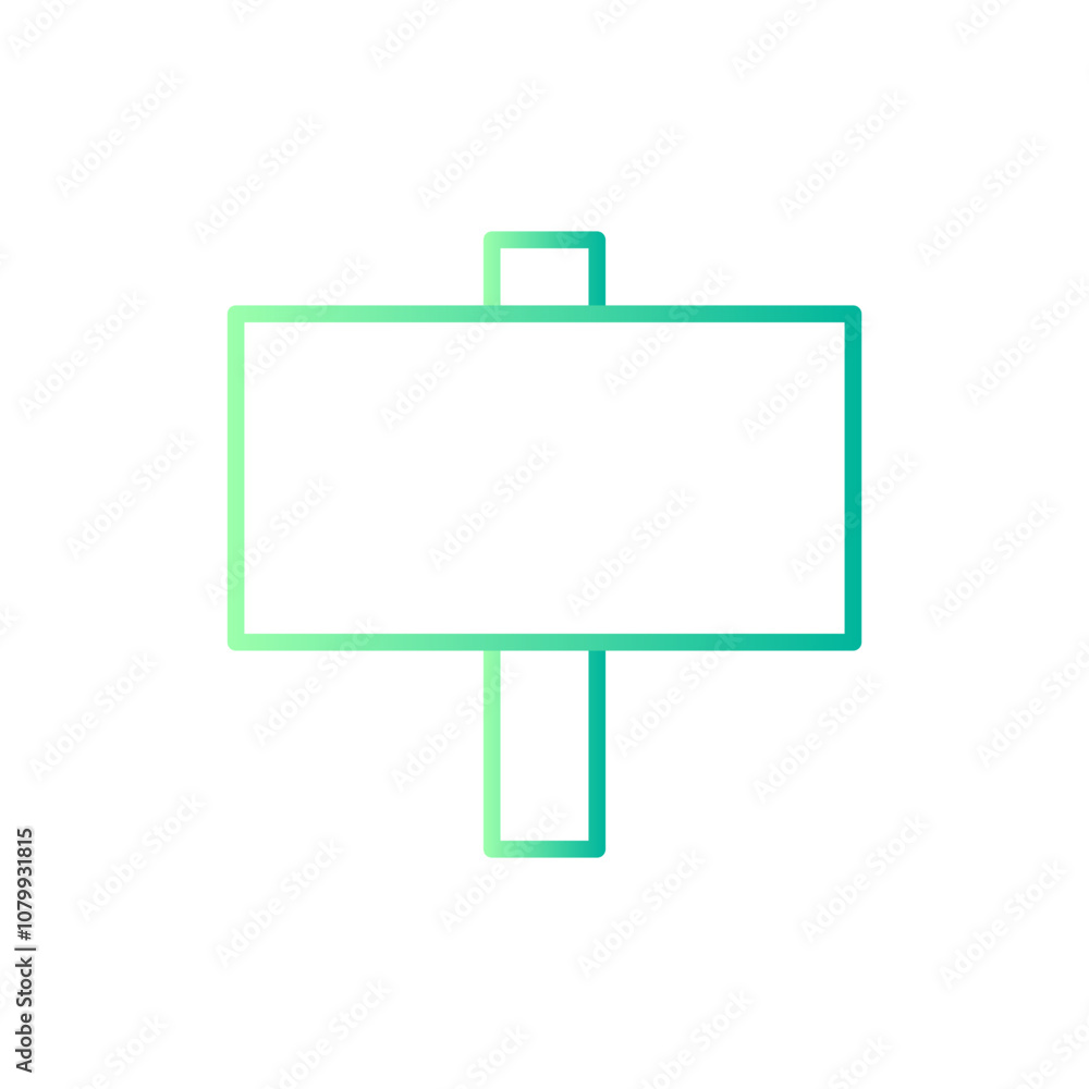 sign gradient icon sign gradient icon