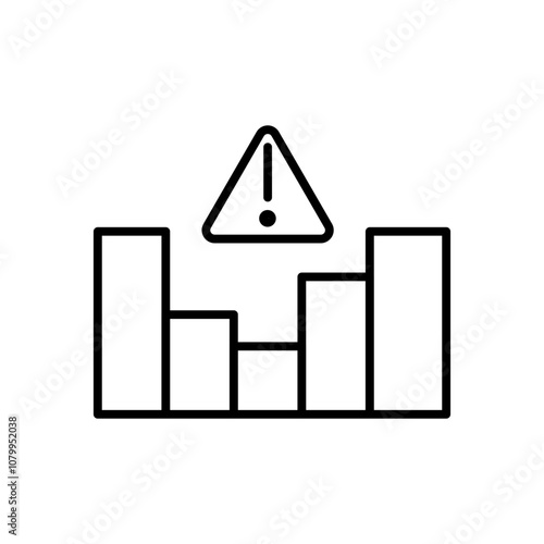 risk assessment line icon