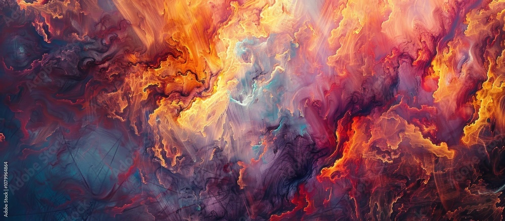 Abstract Fire and Smoke Abstract Fire and Smoke