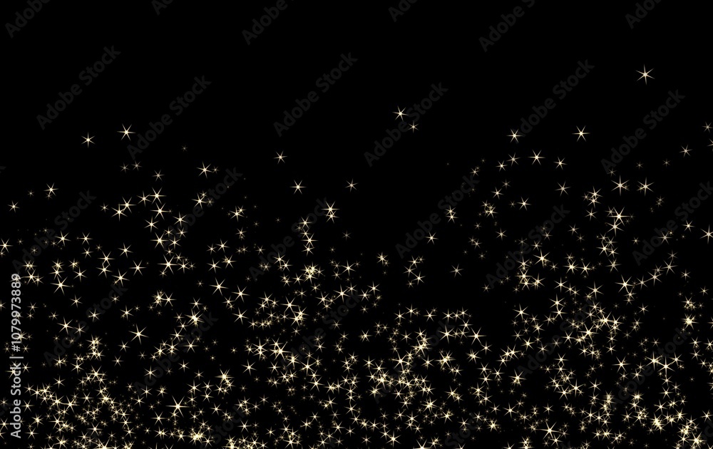 Glittering gold stars particles dust, sparkling lights, overy, christmas, new year. Glittering gold stars particles dust, sparkling lights, overy, christmas, new year.
