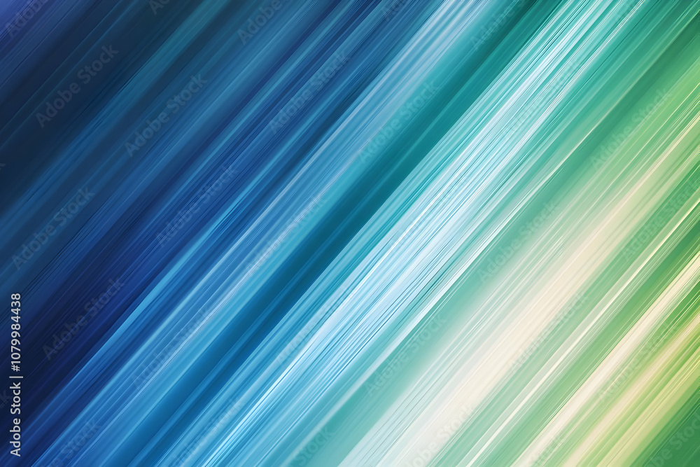 Abstract Background - Blue Green Gradient Diagonal Stripes Abstract Background - Blue Green Gradient Diagonal Stripes