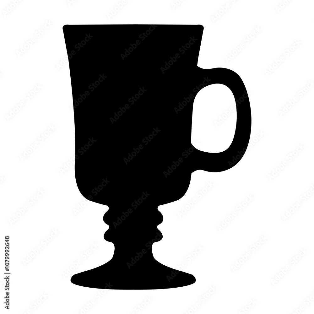 Irish Coffee . Vector icn on white background Irish Coffee . Vector icn on white background