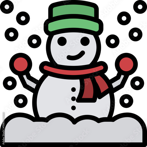snowman-christmas-winter-snow-holiday