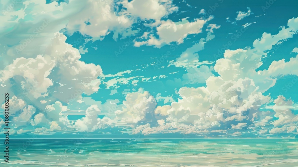 Peaceful Summer Sky Peaceful Summer Sky
