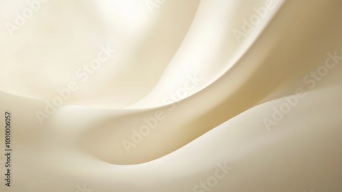 Creamy Abstract Silk Fabric Texture Background