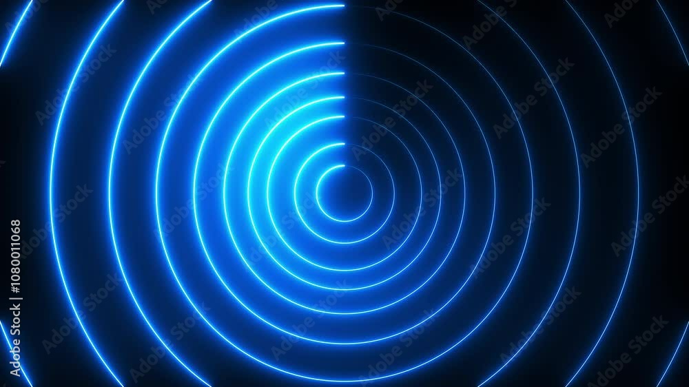 Abstract Glowing Neon Circle Background. Computer generated 3d render Abstract Glowing Neon Circle Background. Computer generated 3d render