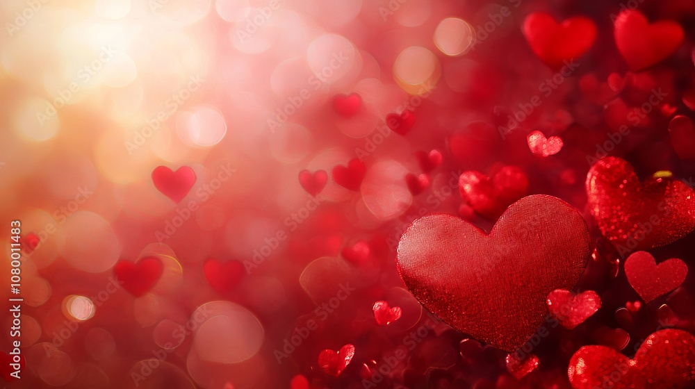 Seamless red hearts pattern background for valentine's day, love, romantic design, floral hearts repeat, pink and red color scheme Seamless red hearts pattern background for valentine's day, love, romantic design, floral hearts repeat, pink and red color scheme