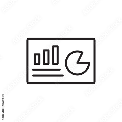 Dashboard icon outline set sign