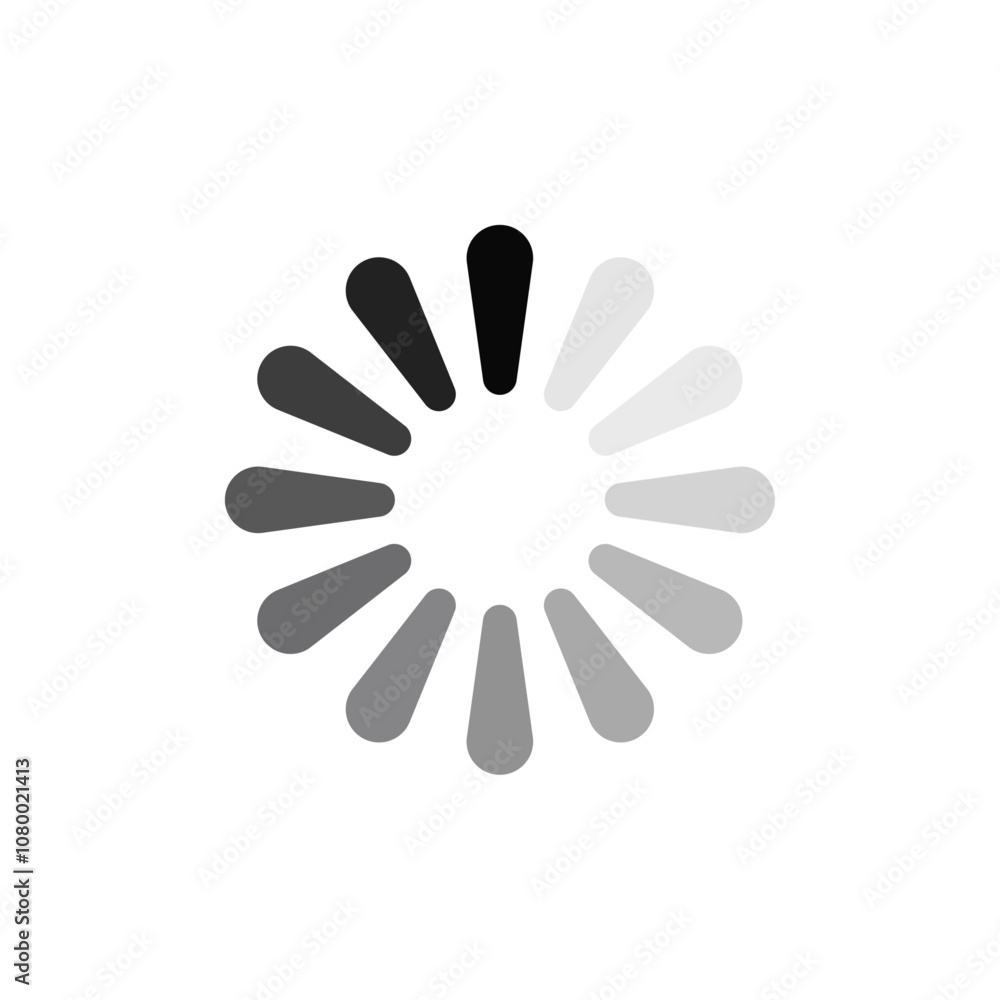 Loading icon outline set sign Loading icon outline set sign