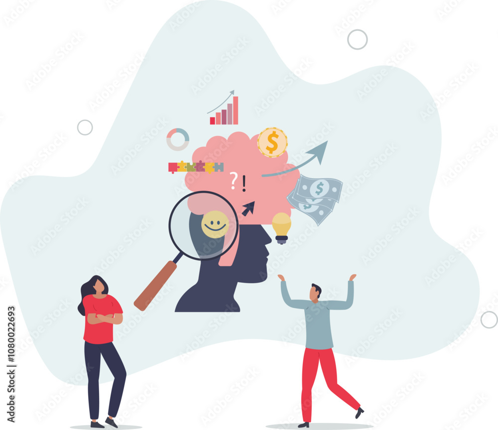 Genius and smart scientist with bright and talented mind.Academical knowledge brain with creative skills .flat characters. Genius and smart scientist with bright and talented mind.Academical knowledge brain with creative skills .flat characters.