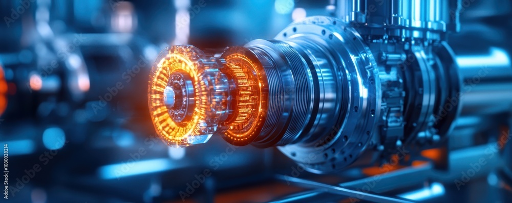 Fototapeta premium Advanced Mechanism Featuring Comprehensive Renewable Energy Converters for Sustainable Power Solutions