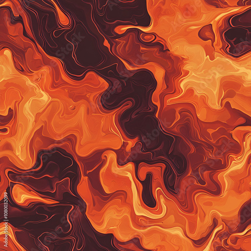 Seamless pattern abstract molten floor repeatable texture