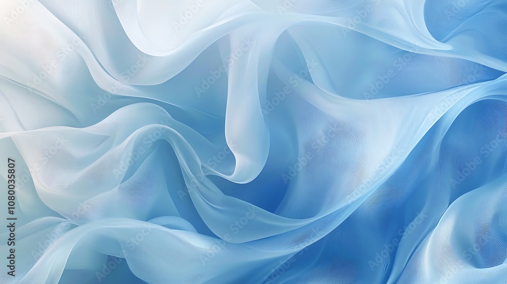 Obraz premium Abstract blue background with soft gradients