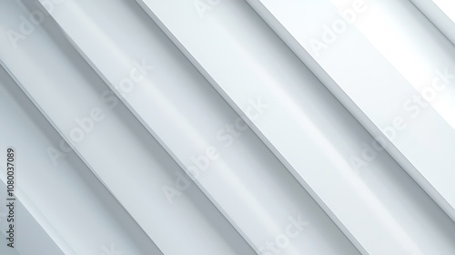 White luxury background with diagonal grey shadow stripes.