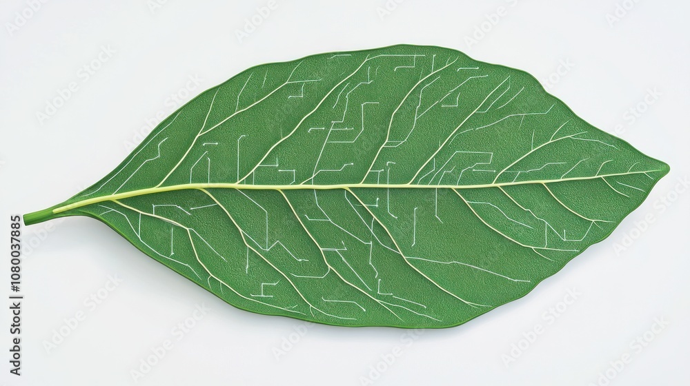 Explore the unique patterns of a leaf's surface and structure Explore the unique patterns of a leaf's surface and structure