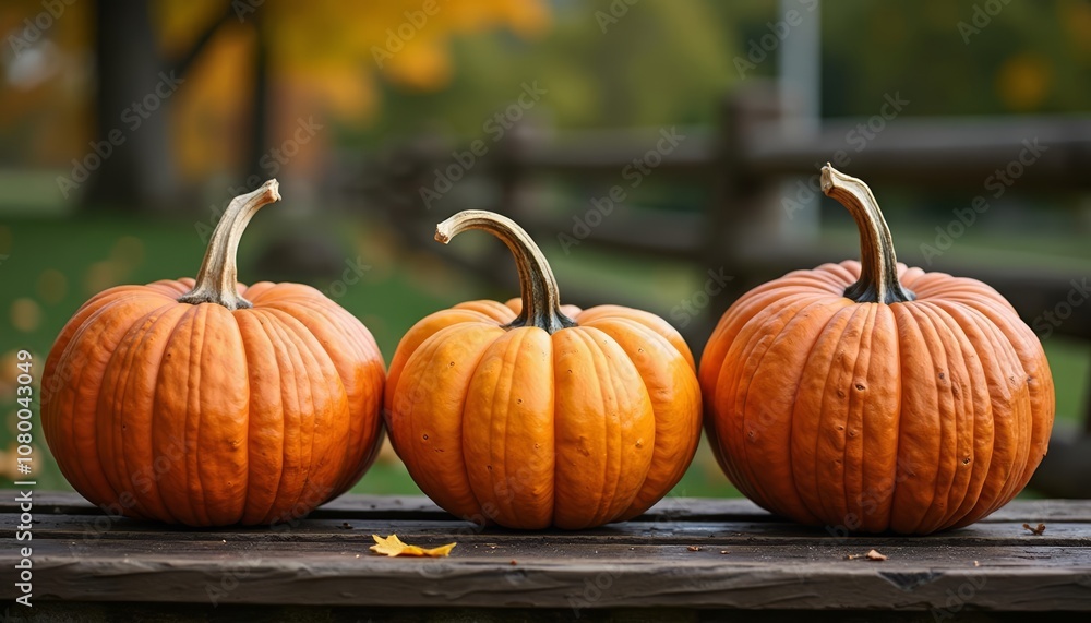 Autumns bounty captured in a trio of pumpkins Autumns bounty captured in a trio of pumpkins