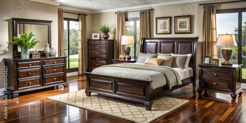 Transform your space with chic ebony wood bedroom furniture sets, offering a blend of modern elegance and rich colors that elevate your home décor effortlessly.