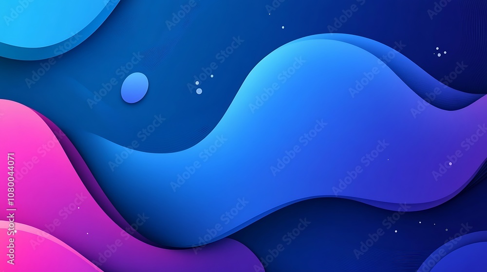 Bold royal blue background with a smooth gradient effect Bold royal blue background with a smooth gradient effect