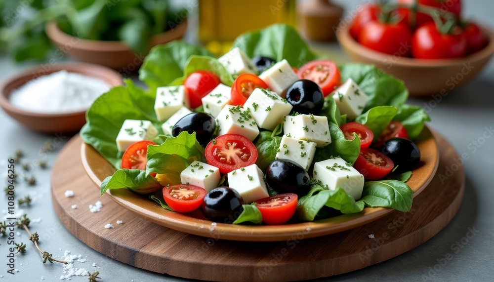 Fresh and vibrant appetizer platter Fresh and vibrant appetizer platter
