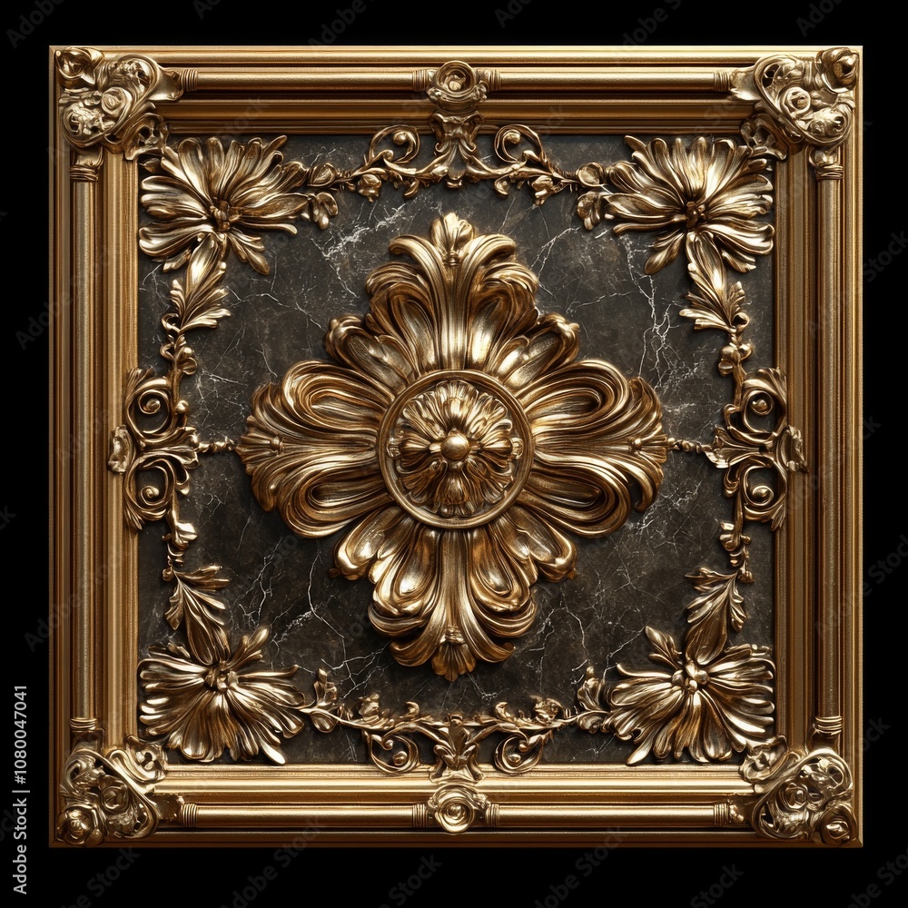 Baroque, Barocco Ornate Marble Ceiling Non-Linear Reformation Design with Intricate Accents Depicting Classic Elegance and Architectural Beauty Baroque, Barocco Ornate Marble Ceiling Non-Linear Reformation Design with Intricate Accents Depicting Classic Elegance and Architectural Beauty