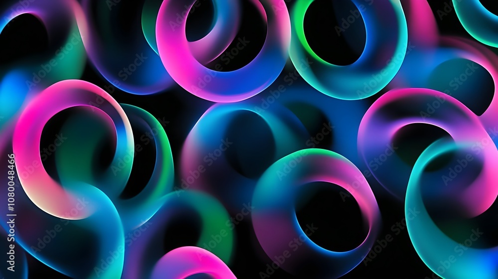 Soft, blurry circles in neon colors like blue, pink, and green on a dark background, creating a vibrant and modern effect. Soft, blurry circles in neon colors like blue, pink, and green on a dark background, creating a vibrant and modern effect.