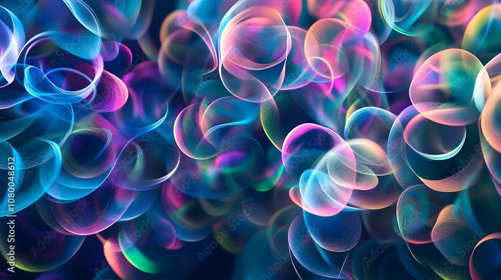 Soft, blurry circles in neon colors like blue, pink, and green on a dark background, creating a vibrant and modern effect. Soft, blurry circles in neon colors like blue, pink, and green on a dark background, creating a vibrant and modern effect.