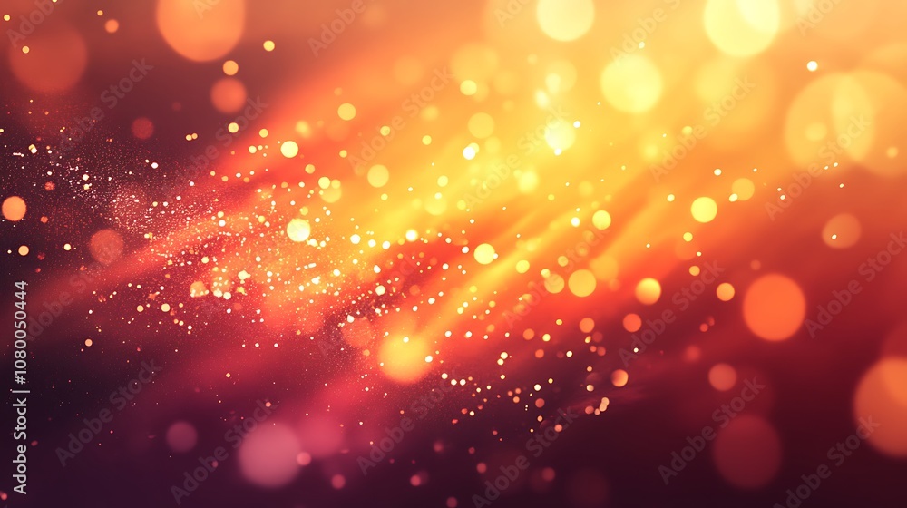 Abstract liquid light glowing in warm orange and red hues blending into a cool background Abstract liquid light glowing in warm orange and red hues blending into a cool background