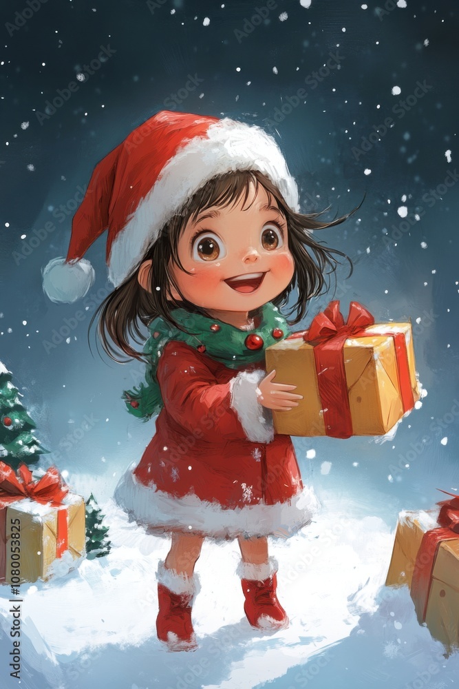 Joyful Christmas: A Little Girl's Gift Fest Joyful Christmas: A Little Girl's Gift Fest