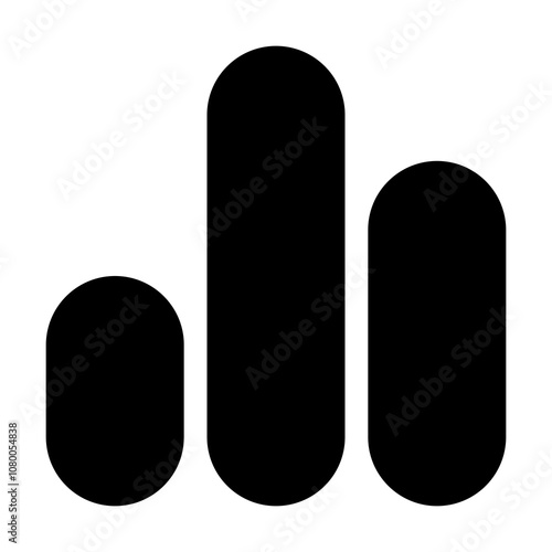 Modern, minimalist chart and graph icons, ideal for data visualization in presentations, dashboards, and apps. Includes bar, line, and pie charts with clean lines for versatile use across sizes and re