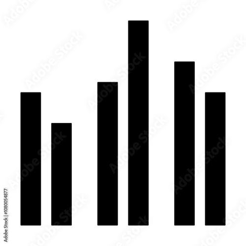 Modern, minimalist chart and graph icons, ideal for data visualization in presentations, dashboards, and apps. Includes bar, line, and pie charts with clean lines for versatile use across sizes and re