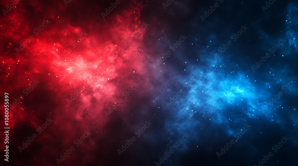 Bold red and blue gradient for striking background art Bold red and blue gradient for striking background art