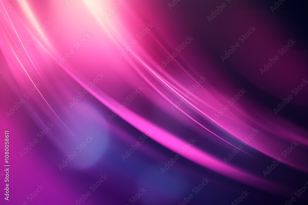 Fototapeta premium Bright glowing abstract motion blur