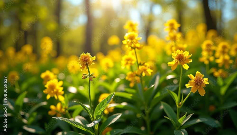  Bright and Beautiful  A Field of Sunflowers