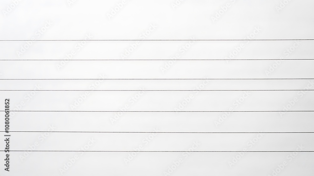 Close-up of white lined paper. Close-up of white lined paper.