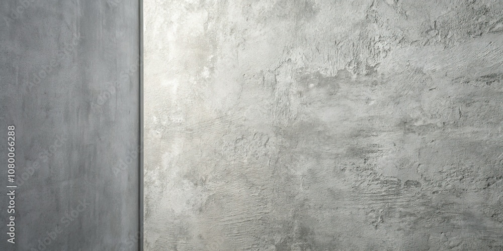 A grey cement wall texture complemented by a light gradient background, perfect for contemporary design and interior decoration, showcasing a versatile and minimalist look for creative uses. A grey cement wall texture complemented by a light gradient background, perfect for contemporary design and interior decoration, showcasing a versatile and minimalist look for creative uses.